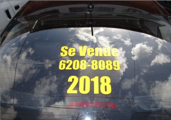 Letrero "Se vende" para carro en vinil de corte (3 unidades)